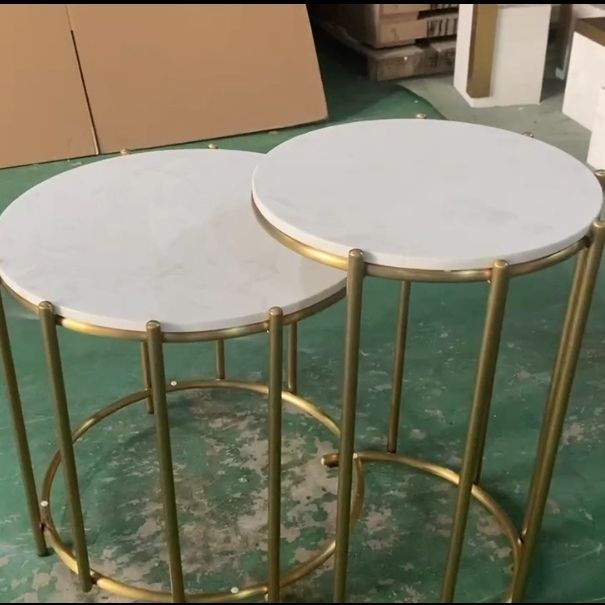 Modern light luxury table standing table standing gold cake table
