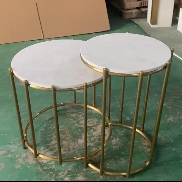 Modern light luxury table standing table standing gold cake table